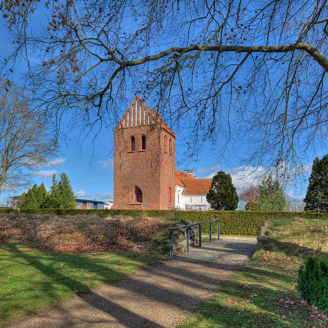 Rorup Kirke set fra sydøst