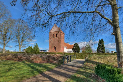 Rorup Kirke set fra sydøst